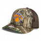 New York Knicks Snapback Trucker Hat- Realtree Edge/ Brown