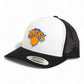 New York Knicks 3D YP Snapback Trucker Hat- White/ Black