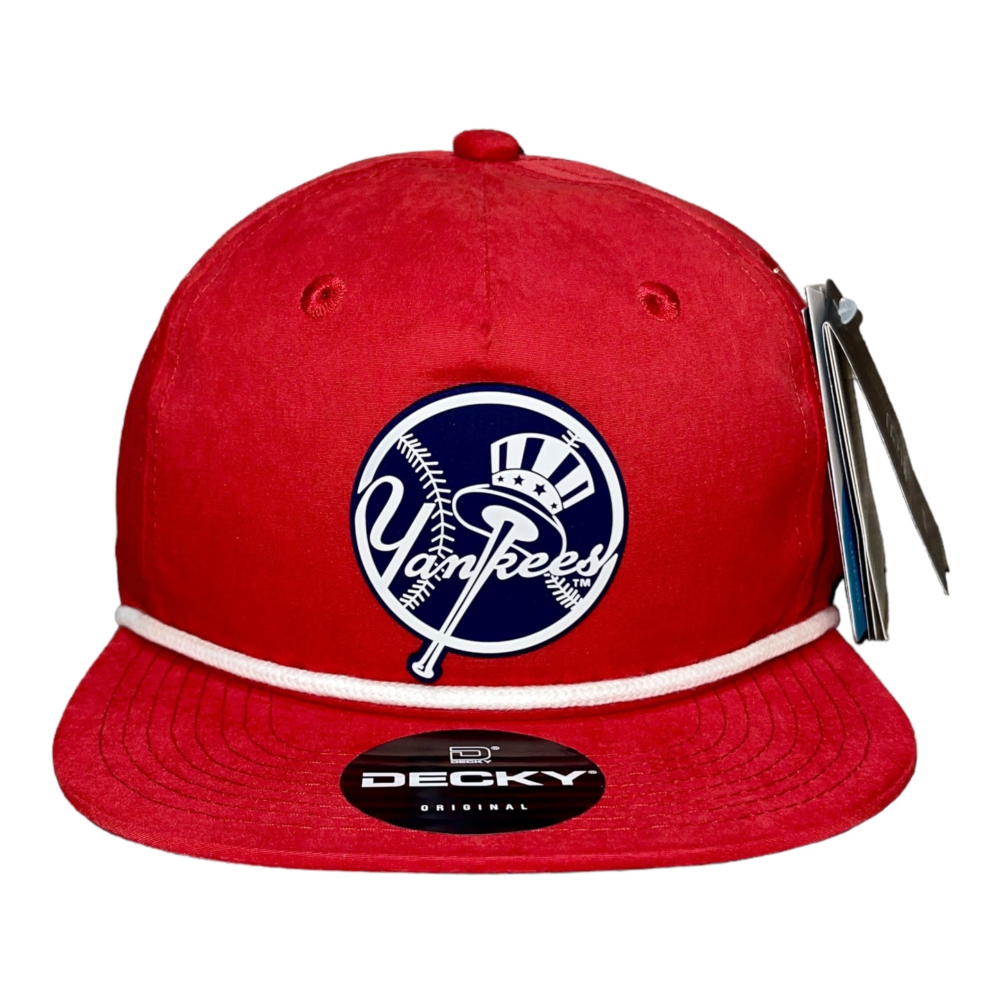 New York Yankees 3D Classic Rope Hat- Red/ White