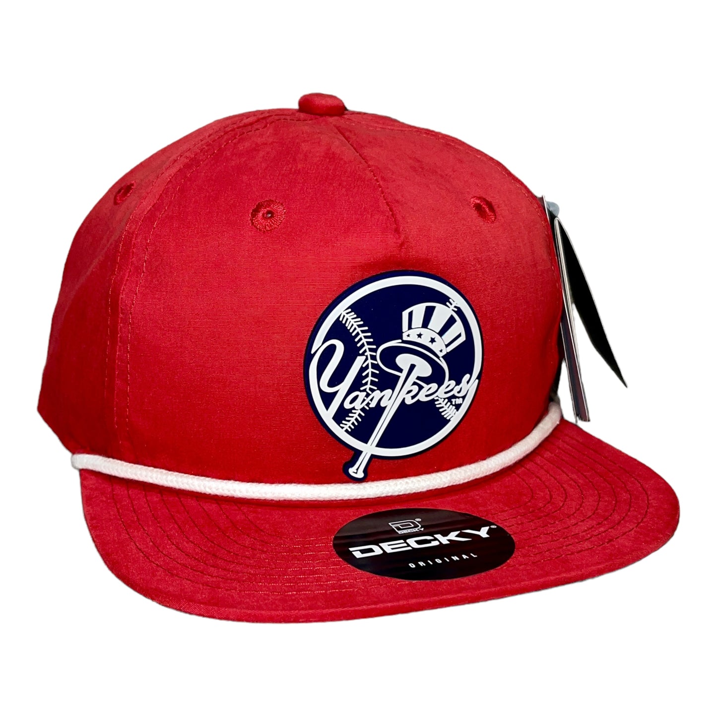 New York Yankees 3D Classic Rope Hat- Red/ White