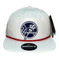 New York Yankees 3D Classic Rope Hat- White/ Red