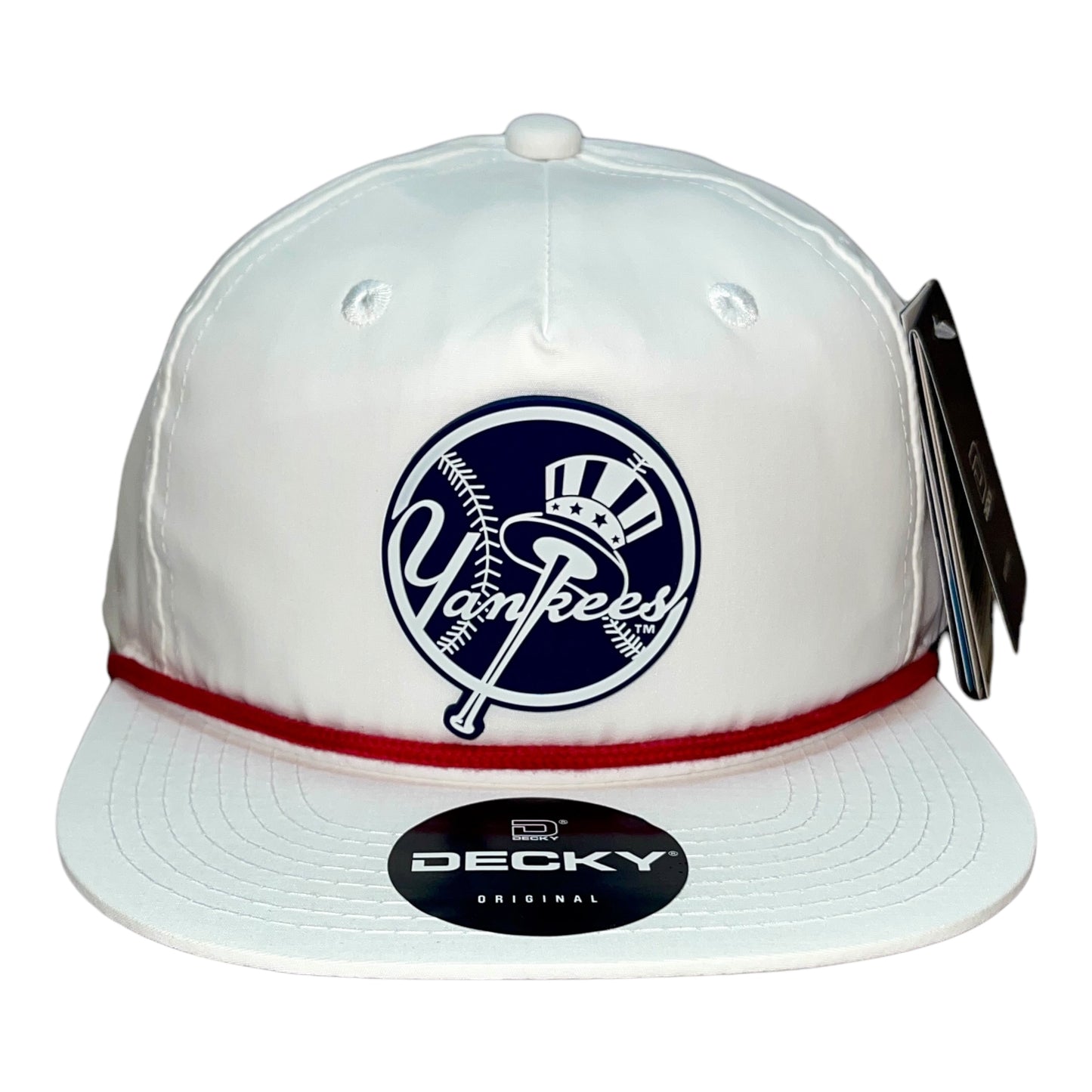 New York Yankees 3D Classic Rope Hat- White/ Red