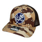 New York Yankees 3D Snapback Trucker Hat- Desert Camo/ Brown