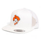 OSU Cowboys Pistol Pete 3D YP Snapback Flat Bill Trucker Hat- White