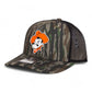 OSU Cowboys Pistol Pete 3D Snapback Trucker Hat- Realtree Original/ Black