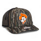 OSU Cowboys Pistol Pete 3D Snapback Trucker Hat- Realtree Original/ Black