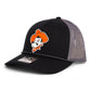 OSU Cowboys Pistol Pete 3D Snapback Trucker Rope Hat- Black/ Charcoal