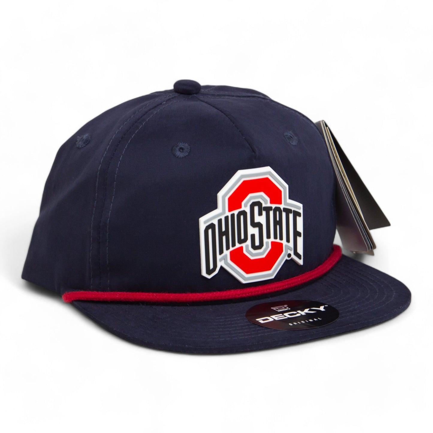 Ohio State Buckeyes 3D Classic Rope Hat- Navy/ Red