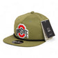 Ohio State Buckeyes 3D Perforated Rope Hat- Loden/ Black