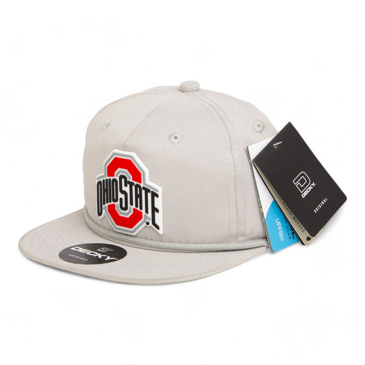 Ohio State Buckeyes 3D Classic Rope Hat- Grey