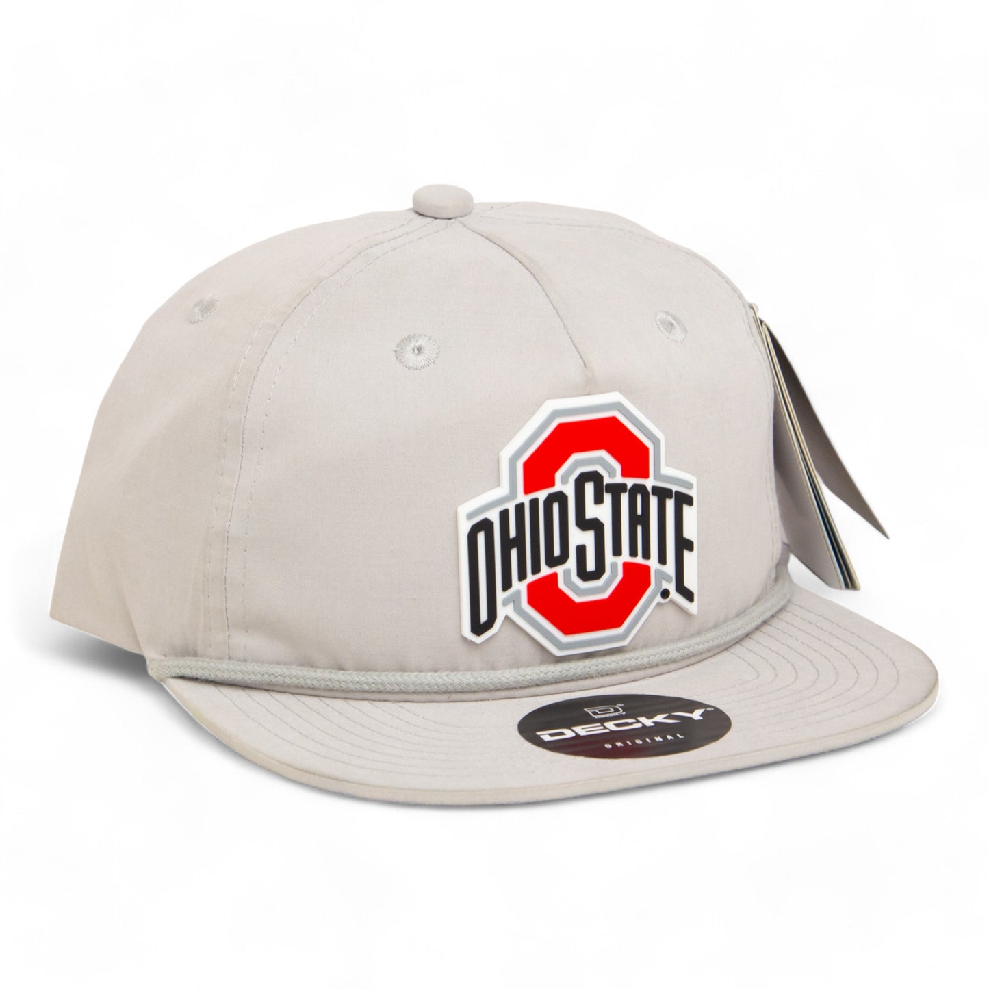 Ohio State Buckeyes 3D Classic Rope Hat- Grey