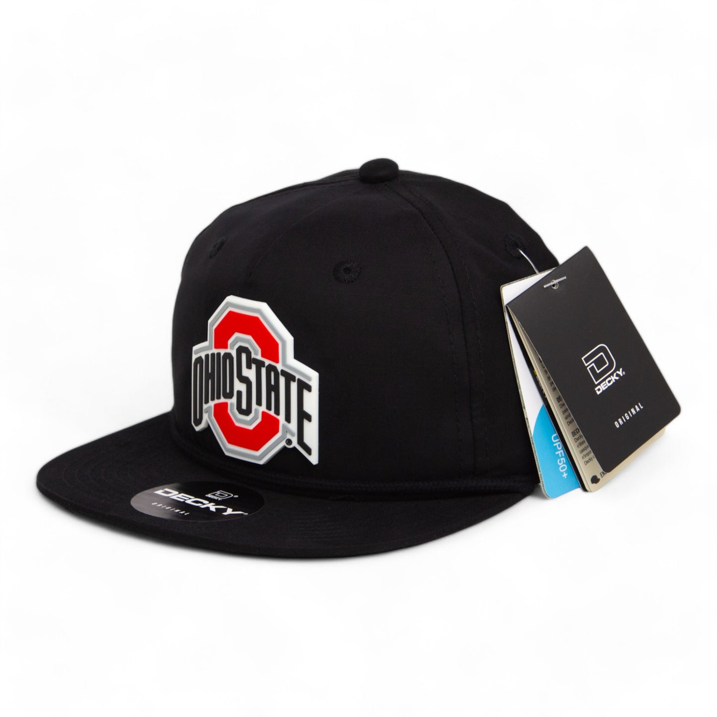 Ohio State Buckeyes 3D Classic Rope Hat- Black