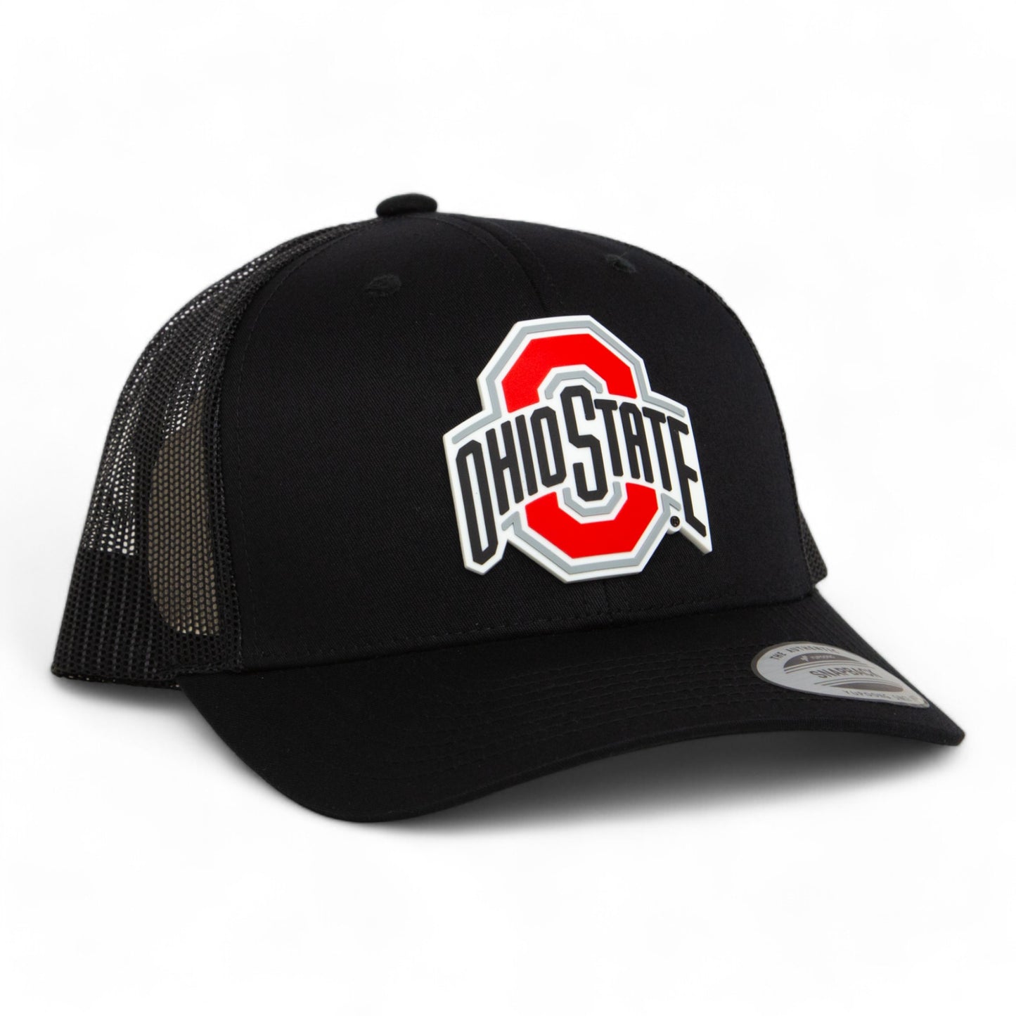 Ohio State Buckeyes 3D YP Snapback Trucker Hat- Black