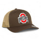 Ohio State Buckeyes 3D YP Snapback Trucker Hat- Brown/ Tan