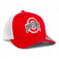 Ohio State Buckeyes 3D YP Snapback Trucker Hat- Red/ White