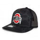 Ohio State Buckeyes 3D Snapback Trucker Hat- Sable Duck Camo/ Black