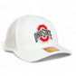 Ohio State Buckeyes 3D Snapback Tilikum Trucker Hat- White