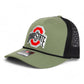 Ohio State Buckeyes 3D Snapback Trucker Rope Hat- Loden/ Black