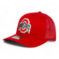 Ohio State Buckeyes 3D Snapback Trucker Hat- Red