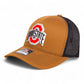 Ohio State Buckeyes 2025 CFP National Championship 3D Snapback Trucker Hat- Caramel/ Black