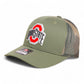 Ohio State Buckeyes 2025 CFP National Championship 3D Snapback Trucker Hat- Loden Camo