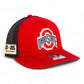 Ohio State Buckeyes 2025 CFP National Championship 3D Snapback Trucker Hat- Red/ Black