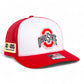 Ohio State Buckeyes 2025 CFP National Championship 3D Snapback Trucker Hat- White/ Red