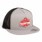 Ohio State Buckeyes 2024 CFP National Champions 3D YP Snapback Flat Bill Trucker Hat- Silver/ Black