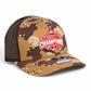 Ohio State Buckeyes 2024 CFP National Champions 3D Snapback Trucker Hat- Desert Camo/ Brown