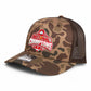 Ohio State Buckeyes 2024 CFP National Champions 3D Snapback Trucker Hat- Bark Duck Camo/ Brown