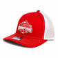 Ohio State Buckeyes 2024 CFP National Champions 3D Snapback Trucker Hat- Red/ White