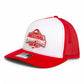 Ohio State Buckeyes 2024 CFP National Champions 3D Snapback Trucker Hat- White/ Red