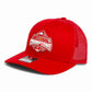 Ohio State Buckeyes 2024 CFP National Champions 3D Snapback Trucker Hat- Red