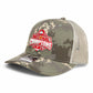 Ohio State Buckeyes 2024 CFP National Champions 3D Snapback Trucker Hat- Military Digital Camo