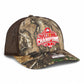 Ohio State Buckeyes 2024 CFP National Champions 3D Snapback Trucker Hat- Realtree Edge/ Brown