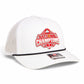 Ohio State Buckeyes 2024 CFP National Champions 3D Snapback Trucker Rope Hat- White/ Black