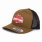 Ohio State Buckeyes 2024 CFP National Champions 3D YP Snapback Trucker Hat- Coyote Brown/ Black