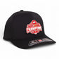 Ohio State Buckeyes 2024 CFP National Champions 3D Laser Perf R-Flex Cap- Black