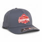 Ohio State Buckeyes 2024 CFP National Champions 3D Laser Perf R-Flex Cap- Charcoal