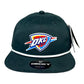 Oklahoma City Thunder 3D Classic Rope Hat- Charcoal/ White