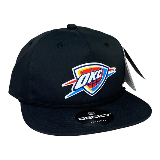 Oklahoma City Thunder 3D Classic Rope Hat- Black