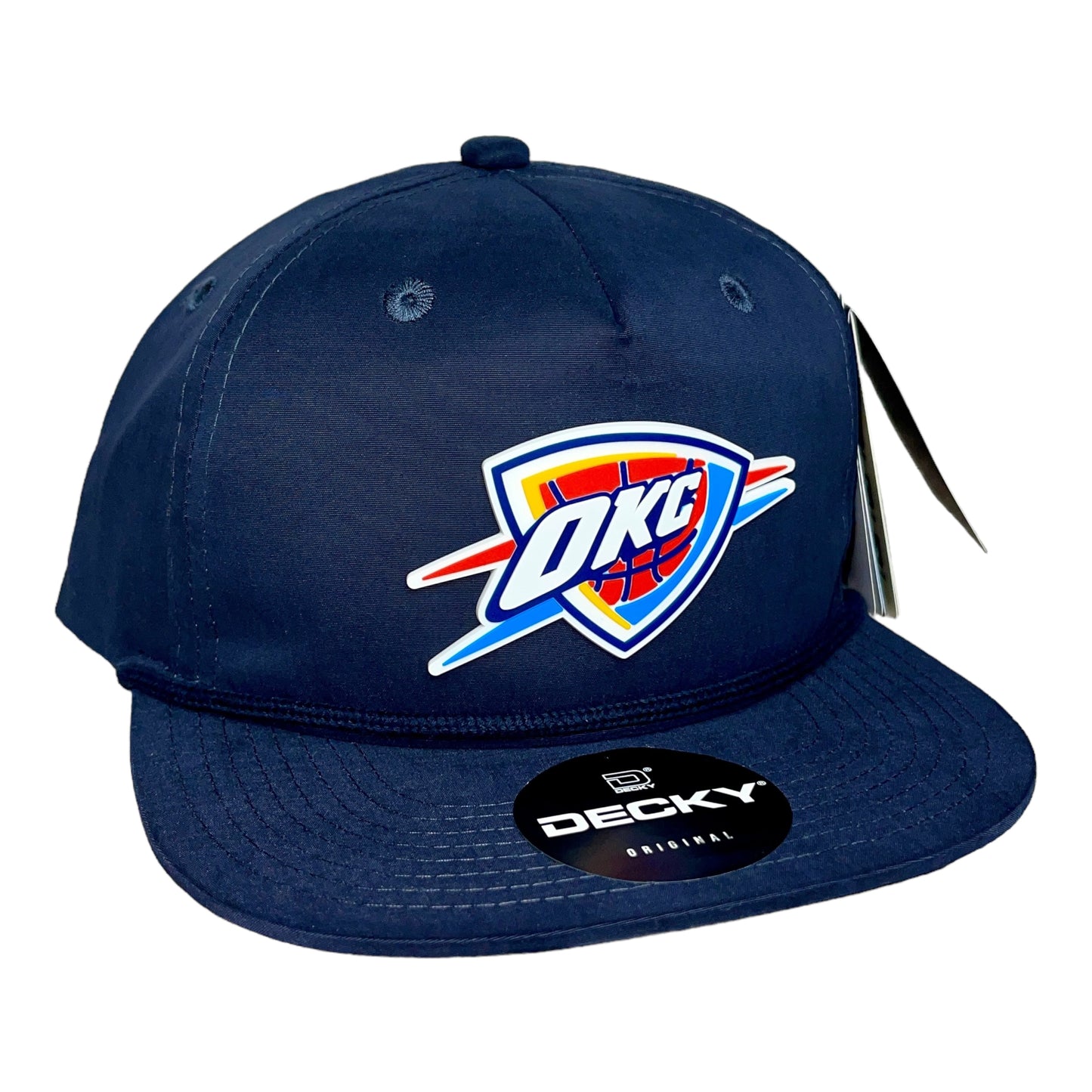 Oklahoma City Thunder 3D Classic Rope Hat- Navy