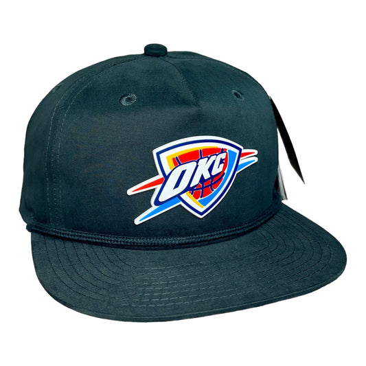 Oklahoma City Thunder 3D Classic Rope Hat- Charcoal