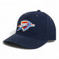 Oklahoma City Thunder 3D Snapback Canvas Hat- Navy