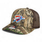 Oklahoma City Thunder Snapback Trucker Hat- Realtree Edge/ Brown