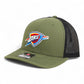 Oklahoma City Thunder Snapback Trucker Hat- Loden/ Black