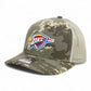 Oklahoma City Thunder Snapback Trucker Hat- Military Digital Camo