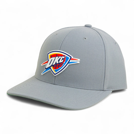 Oklahoma City Thunder 3D Snapback Surge Trucker Hat- Grey