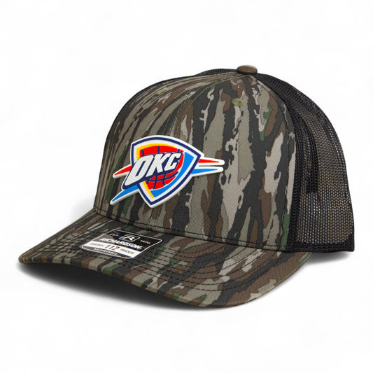 Oklahoma City Thunder Snapback Trucker Hat- Realtree Original/ Black