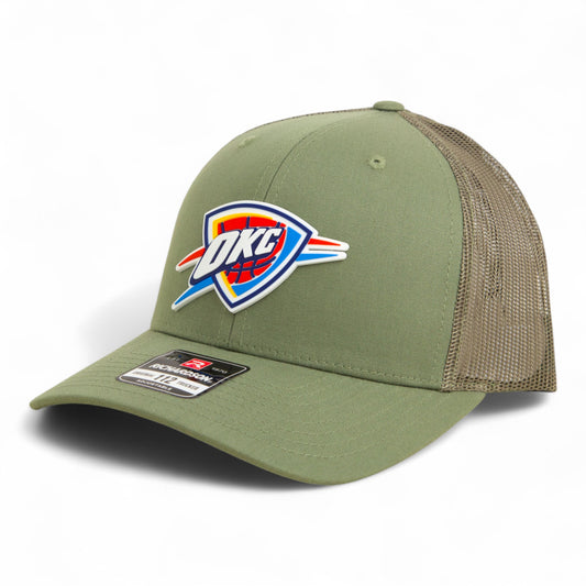 Oklahoma City Thunder Snapback Trucker Hat- Loden
